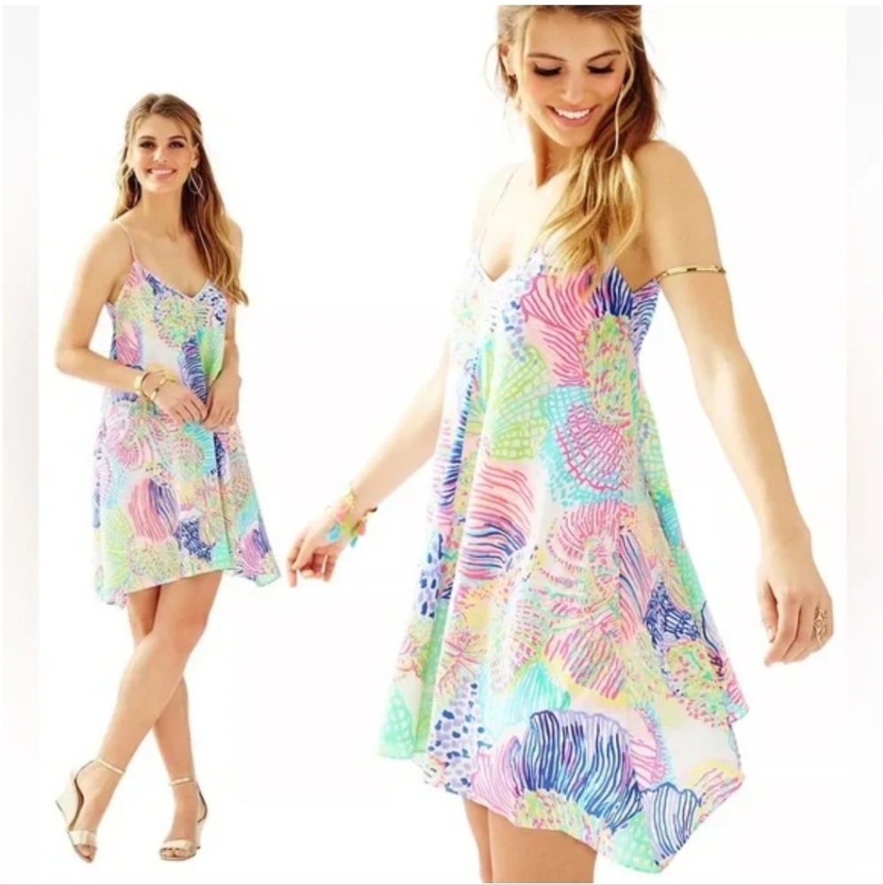 Lilly Pullitzer 'Clara' Silk Slip Dress - Picture 2 of 13